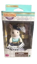 Calico Critters Town Girl Series Stella Hopscotch Rabbit Figure w/ Purse NIB