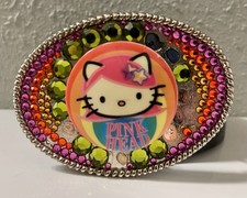Tarina Tarantino Hello Kitty Swarovski Belt  Buckle