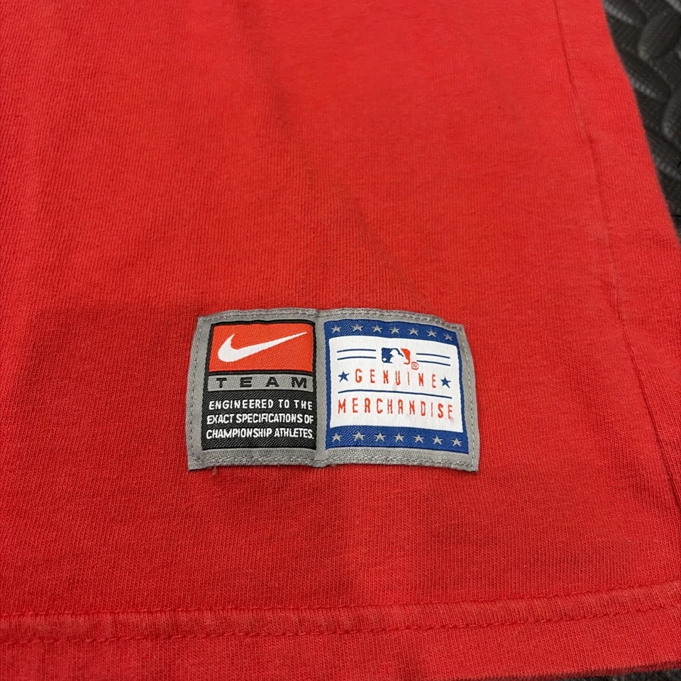 Raro De Colección 1990’s Equipo Nike MLB Anaheim Angels Talla XXL Rojo Shohei Ohtani Mike Trout Foto 2 de 4