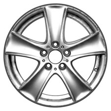 For BMW X5 07-13 CCI 5-Spoke Silver 18x8.5 Alloy Factory Wheel Remanufactured