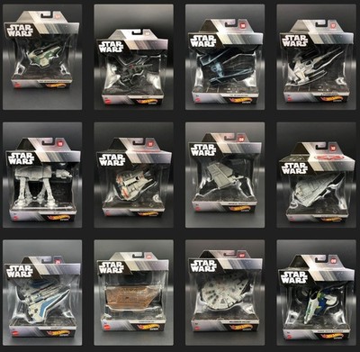 Hot Wheels Star Wars Starships Select Diecast Vehicles ** You Pick ** 1-33 Chase