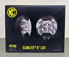 Kc Hilites 106 Slimlite V2 6 Led - 2 Light Master Kit
