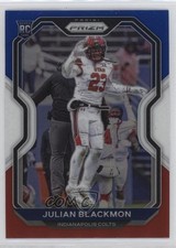 2020 Panini Prizm Rookie Red White & Blue Prizm Julian Blackmon #330 6n8