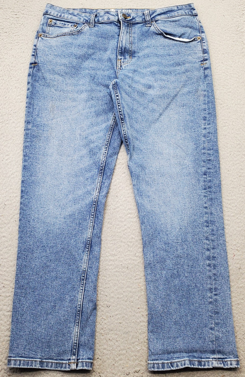 S 34x30 Blue Denim Comfort Stretch Straight Streetwear