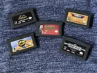 Nintendo Gameboy Advance Game Lot- Tested *WORKING* (CRASH, MARVEL, TOP GUN)