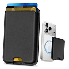 Stronger Magnetic Wallet for iPhone 17/16/15/14/13/12 Series  for Black