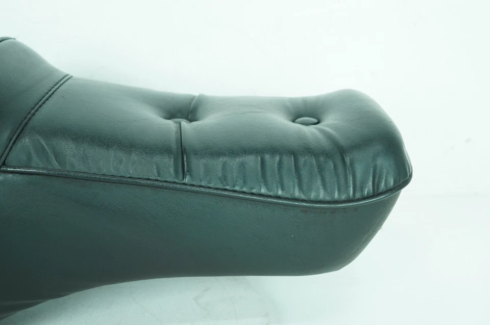 Harley Dyna 1994 FXDWG Wide Glide OEM pasajero asiento conductor sillín negro Foto 3 de 4