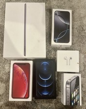 Lot Of 6 Apple iPhone/iPad/Airpod Boxes Empty Boxes Only