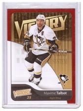 Maxime Talbot 2011-12 Upper Deck Victory Red Parallel Card #153