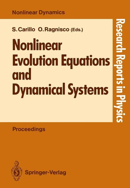 Sandra Carillo (U. A.) | Nonlinear Evolution Equations And Dynamical Systems-image