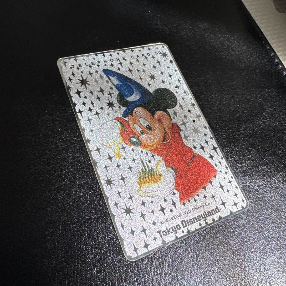 Mickey Fantasia Fantasmic Telephone Phone Card 50 JAPAN NTT Tokyo