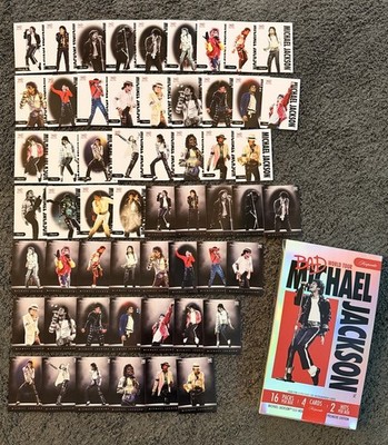 MICHAEL JACKSON Keepsake BAD WORLD TOUR / Base + Spotlight Base Komplett 1 - 56