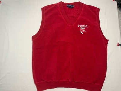 Vintage Wisconsin Badgers Vest Size XL