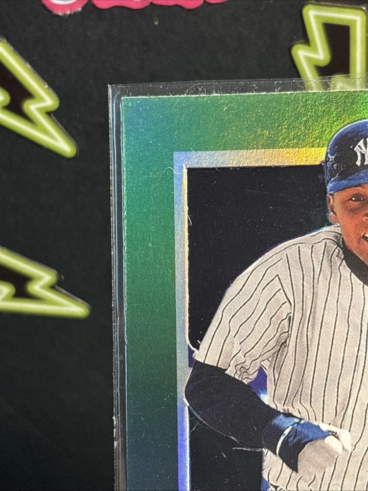 1997 Skybox E-X 2000 - DEREK JETER #33 - Beautiful Acetate New York YANKEES HOF - Image 2 of 4