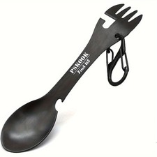 Outdoor Survival Tools 5 in 1 Camping Multi-functional EDC Kit Practical Fork K