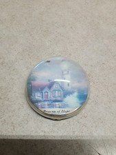 Vintage Glass Paperweight Lighthouse, Nautical. Beacon Of Hope .