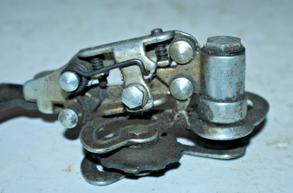 Desviador trasero extra Campagnolo Balentino corto alcance 7 velocidades Campy Silver Road Foto 4 de 4