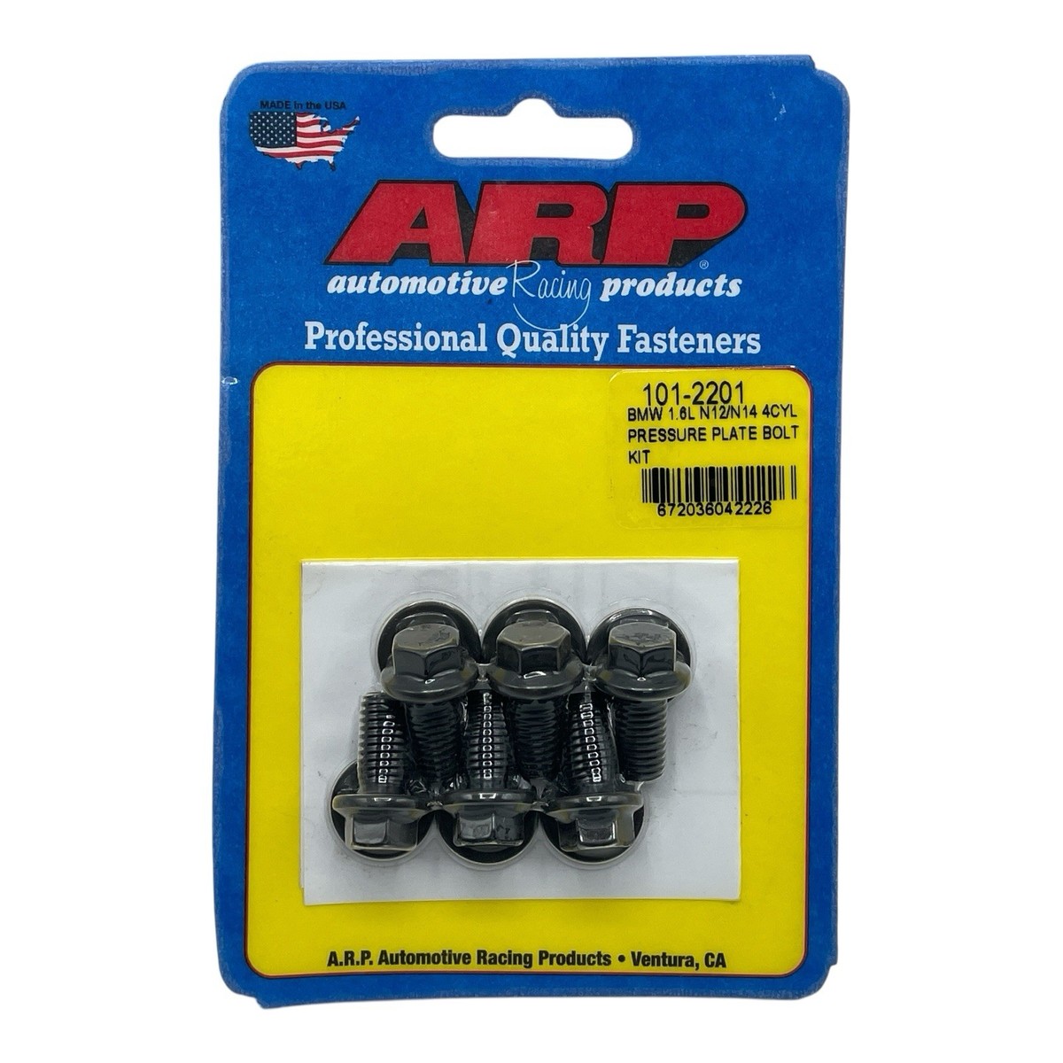 MINI Cooper ARP Clutch Pressure Plate 6 Bolt Set 07-13 R55 R56 R57