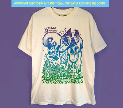 Vtg King Gizzard And The Lizard Wizard USA Residency Tour S-5XL Shirt AA498
