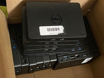 Lot of 20 Dell WD15 K17A HDMI VGA 4K Docking Station, No AC Adapter/USB-C Cable