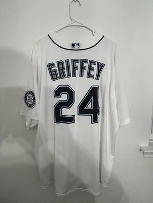 Nike Seattle Mariners Ken Griffey Jr #24 White Jersey Men's | eBay