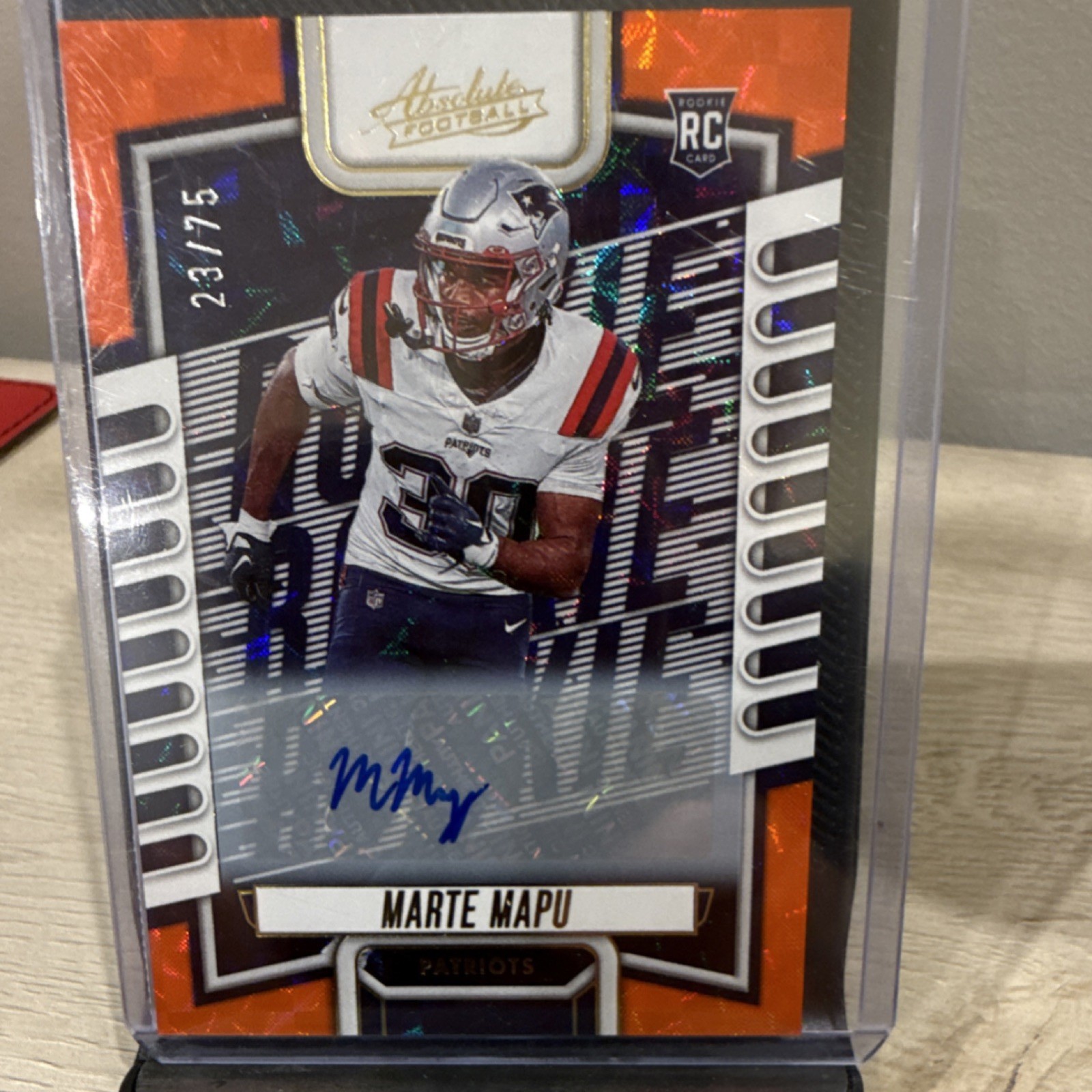 Marte Mapu Panini Absolute #181 Signature