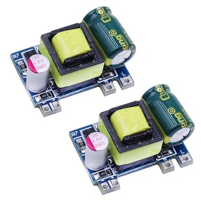 2pcs ACDC Switching Power Supply Module, AC 220V to DC 5V, Micro Volume, Isolated...