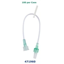 IV Extension Set Small Bore 6 Inch Tubing Without Filter Sterile 100/Case