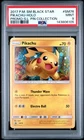 2017 POKEMON SM PROMO SHINING LEGENDS PIN COLLECTION PIKACHU-HOLO PSA 9