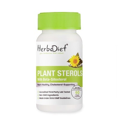 Plant Sterols with Beta Sitosterol Complex Capsules 1200 mg Maximum Strength
