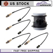 For Mercedes-Benz ML320 ML350 4X Oxygen O2 Sensor + Mass Airflow MAF Sensor