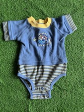 Vintage Sesame Street Baby Outfit Size 3-6 Months