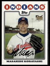 Masahide Kobayashi *ROOKIE CARD* (RC) 2008 Topps #529. rookie card picture