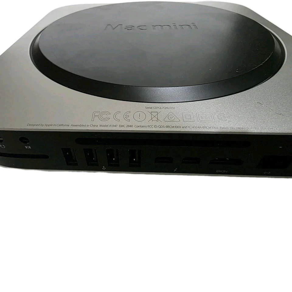 Apple Mac Mini Late 2014 A1347 i5 1.4GHz 4GB RAM 500GB HDD |for Parts | Read - Image 2 of 4
