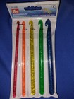 Prym Häkelnadel-Set "Pop", Stärken: 5 - 10 mm Ø Bunt mit Glitzer 