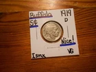 1919D Buffalo Nickel VG NICE!!!! Tough Date!!!!! COOL!!!! #2