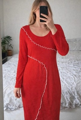 Rotes asymmetrisches Kleid   Größe EU 50 In The Style
