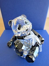Swarovski Crystal SCS 2008 Panda Cub Baby 905543 New in Box
