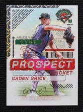 2024 Panini Prospect Edition Mojo Prizm 8/25 Caden Grice #162 0lj0