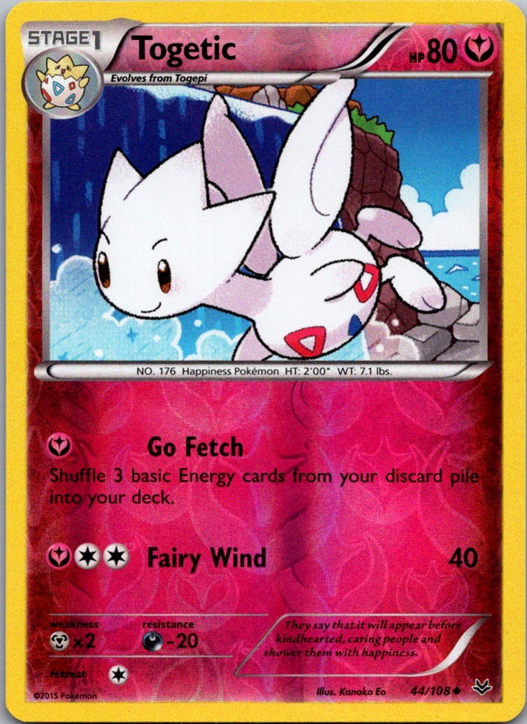 Togetic Uncommon XY - Roaring Skies 44/108 NM