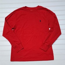 Polo Ralph Lauren Kids Red Long Sleeve T-Shirt