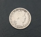 1896 BARBER QUARTER  *GOOD DETAILS*
