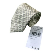 ETON Current Yellow Rope AOP Pure Silk Men  s Tie 3.25 Inch Width NWT