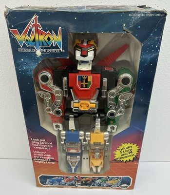 1984 Voltron 14  Action Figure w 5 Lions & 14 Weapons-Panosh Place