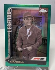 2025 Topps Chrome Formula 1 Nigel Mansell Legends Teal/299
