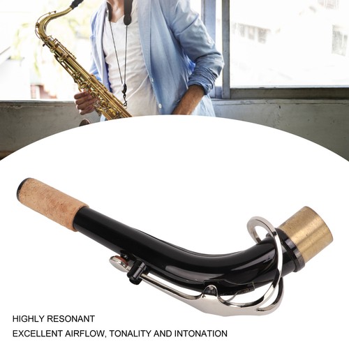 Alto Saxophone Bent Neck Set Highly Resonant Stable Sax Neck for Musical Parts - Afbeelding 15 van 22