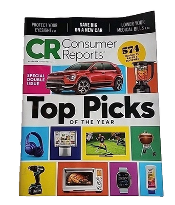 #ad CONSUMER REPORTS Magazine December 2024 574 TOP PICKS of 2024 FAST FREE US SHIP $7.50