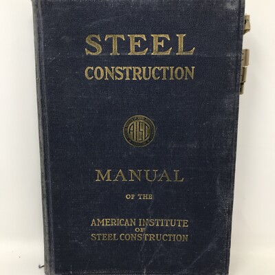 値段未定 STEELE CONSTRUCTION MANUAL ASD AISC Manual of Steel