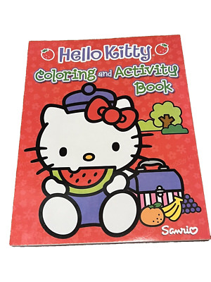 ☆人気☆ORDINARY HOLIDAY x Hello Kitty Bookle Beani.e☆ Sanrio Hello Kitty Coloring and Activity Book w/ Stand up