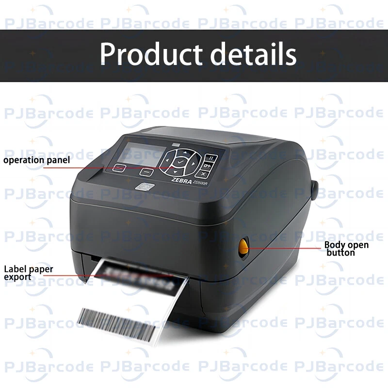 Brand New Zebra ZD500R Thermal Transfer RFID Printer ZD50042-T192R2FZ 203dpi - Image 3 of 4